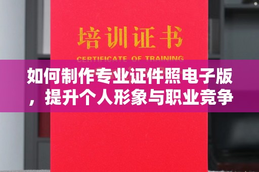 太湖如何制作专业证件照电子版，提升个人形象与职业竞争力